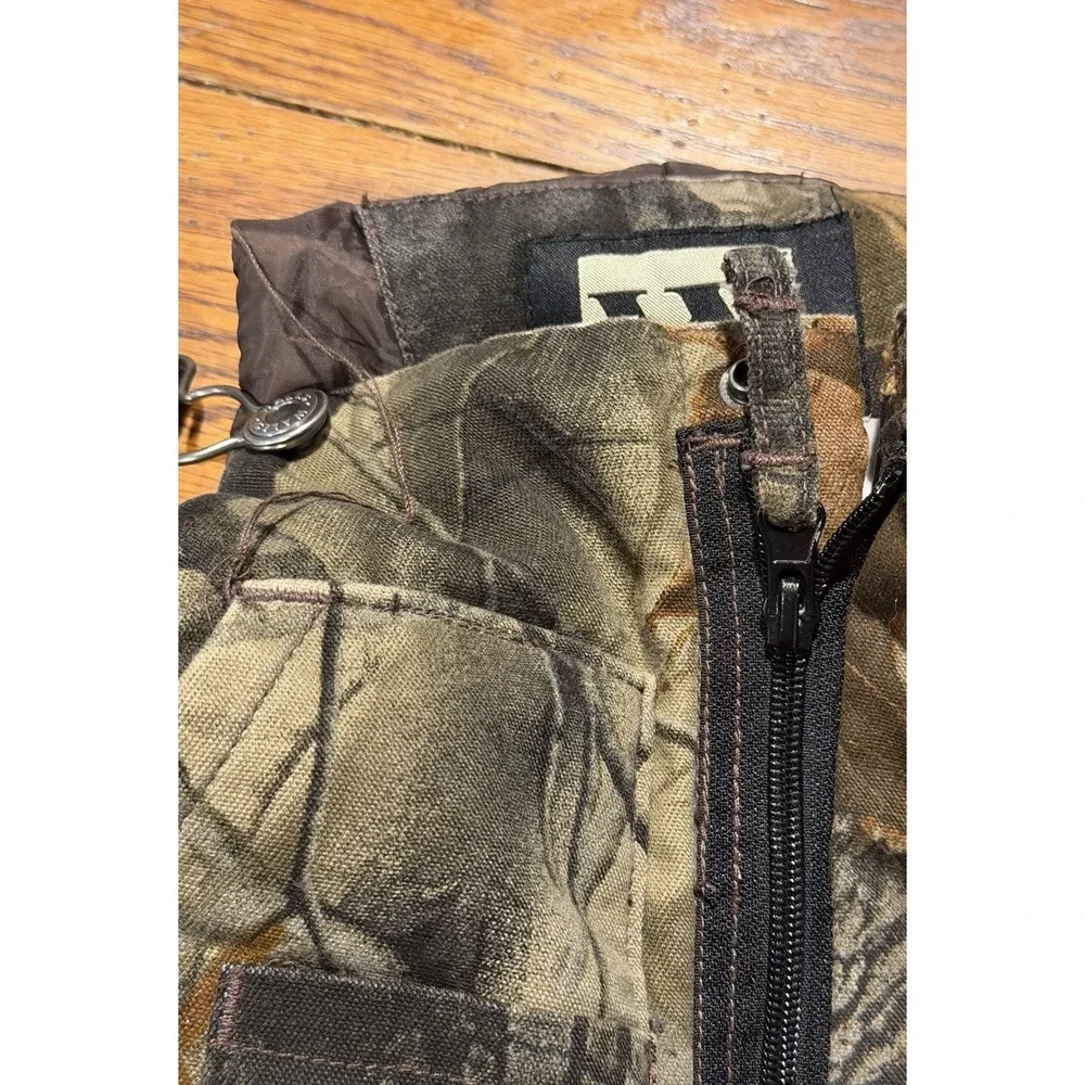 Walls Real tree Hardware Camo Insulated Bib Overalls Youth XL 18 Hunting